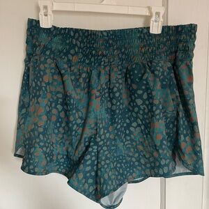 Old Navy Teal and Orange Athletic Shorts
